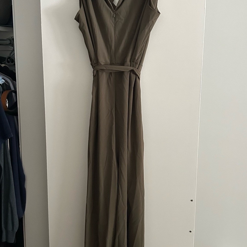 Calvin Klein Olive Jumpsuit - Picture 3 of 4